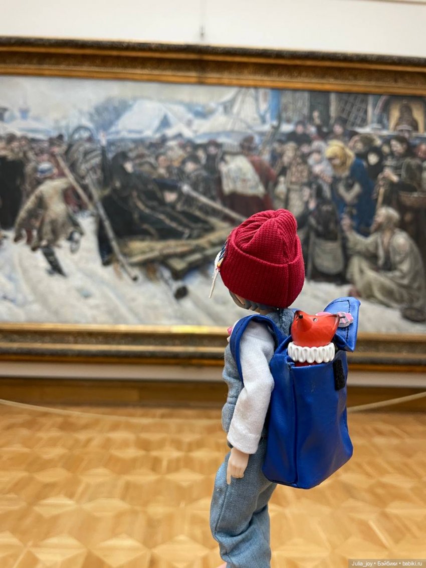 Порция искусства в осенний день