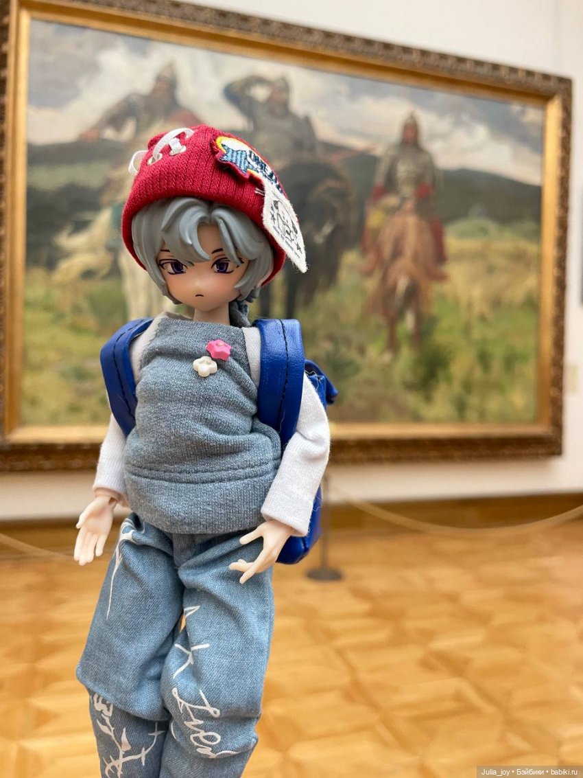 Порция искусства в осенний день