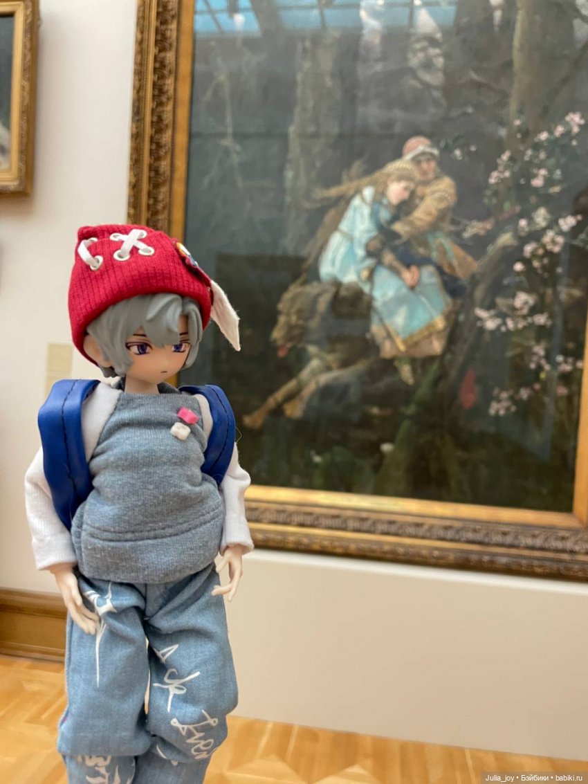 Порция искусства в осенний день