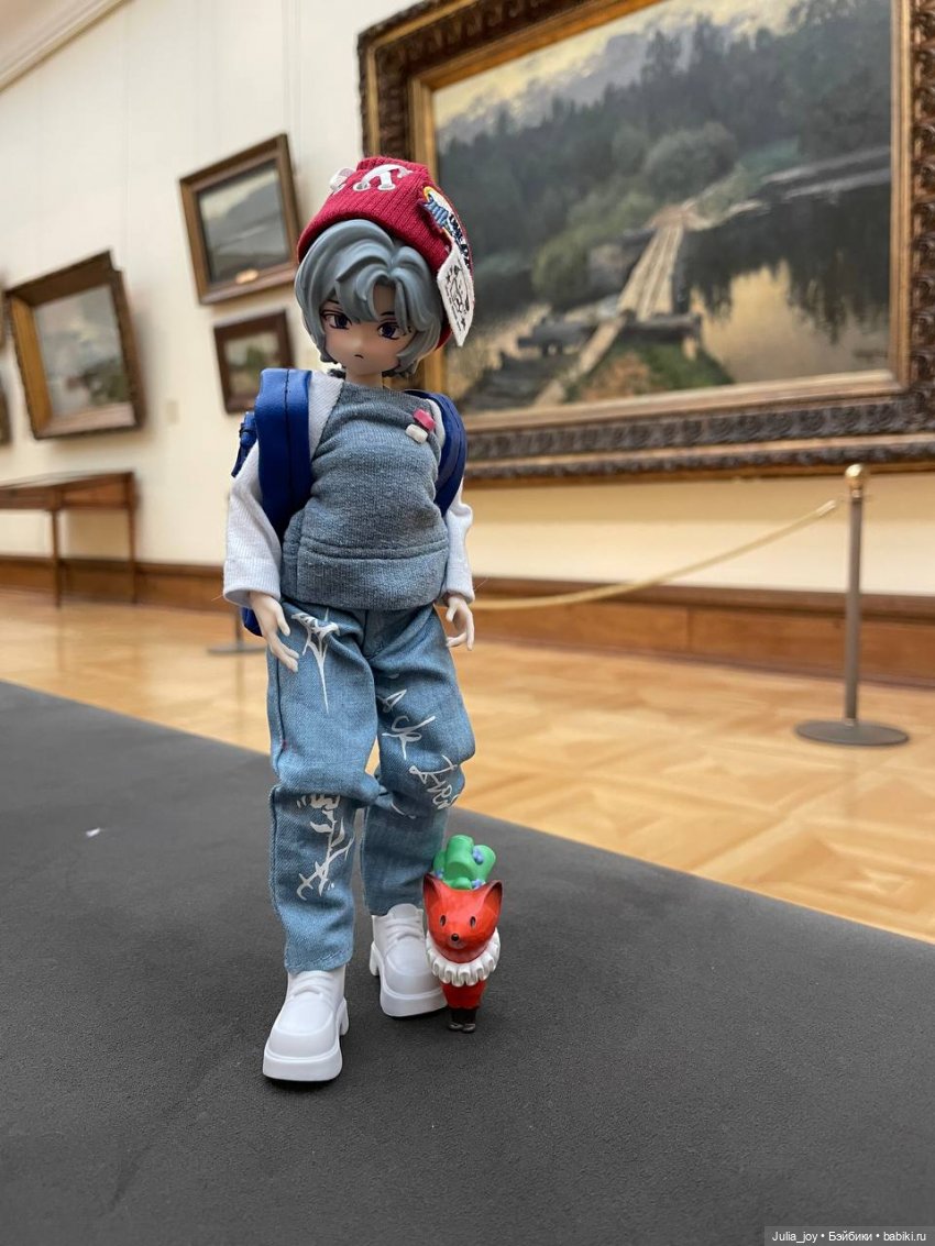 Порция искусства в осенний день