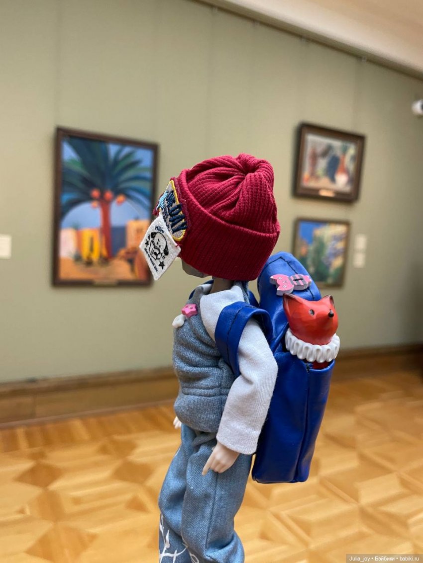 Порция искусства в осенний день