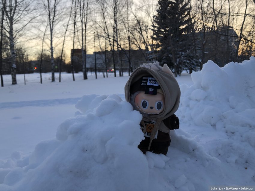 Под высоким небом… по глубоким сугробам