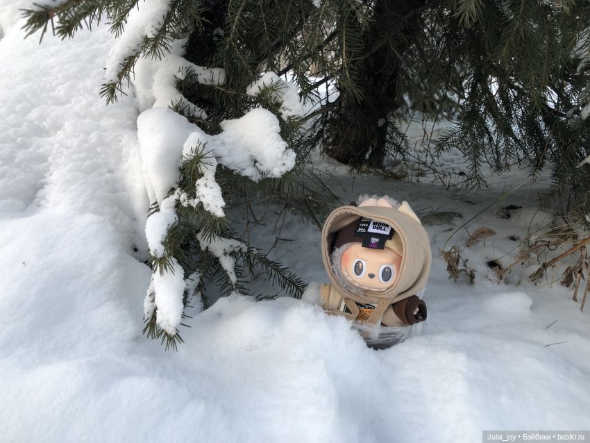 Под высоким небом… по глубоким сугробам