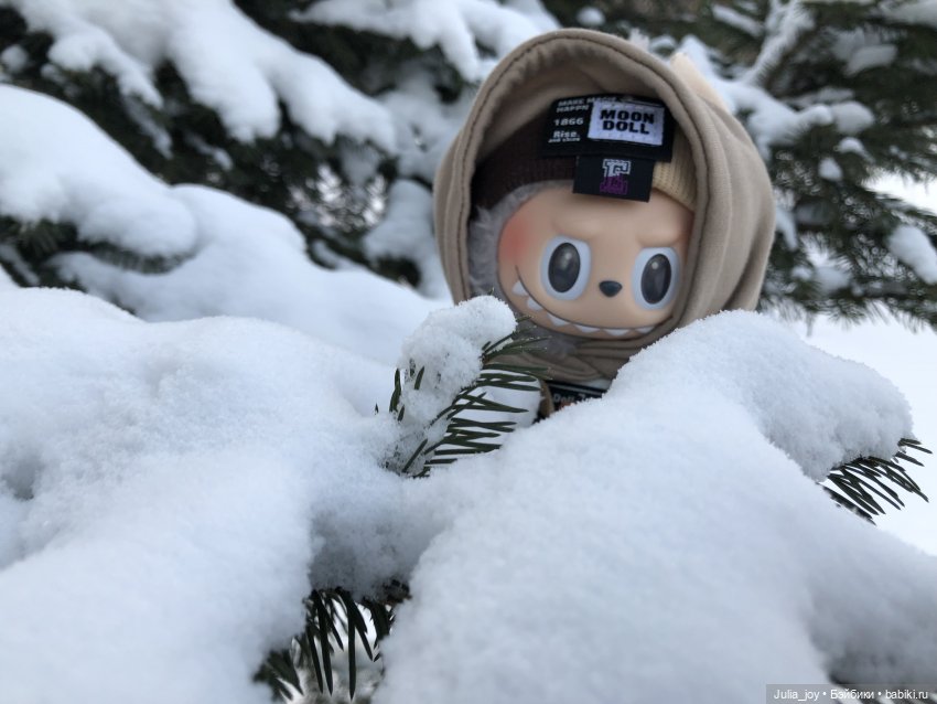 Под высоким небом… по глубоким сугробам