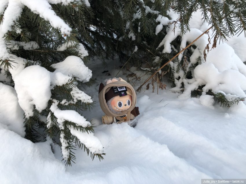 Под высоким небом… по глубоким сугробам