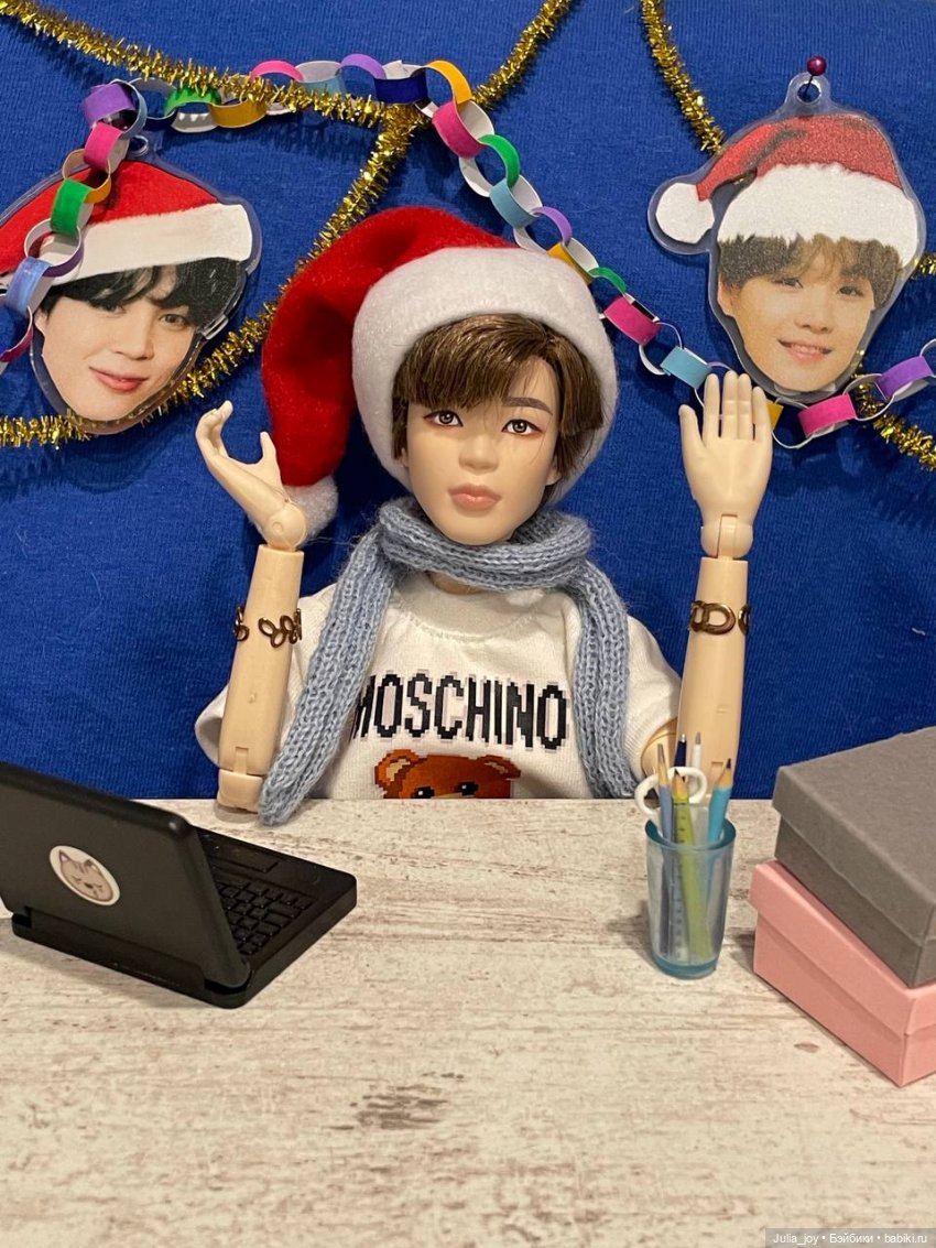 Предновогодний прямой эфир Чимина