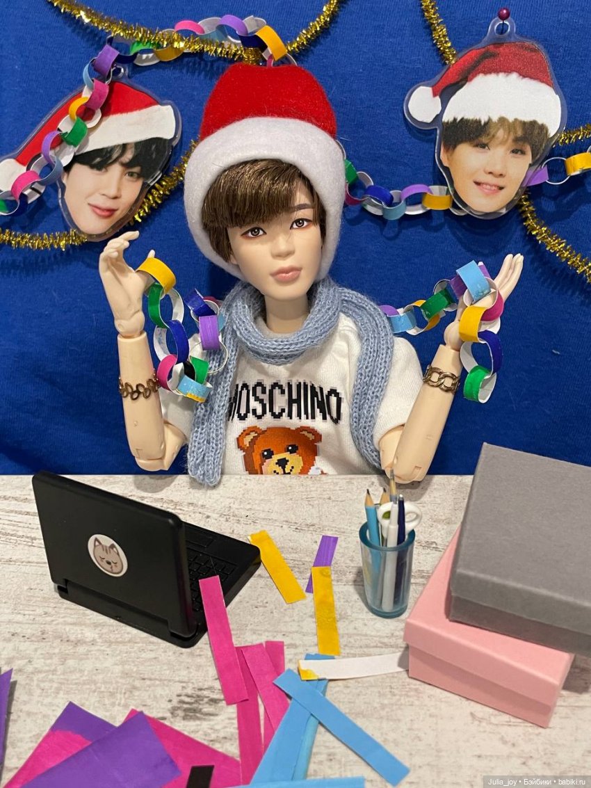 Предновогодний прямой эфир Чимина