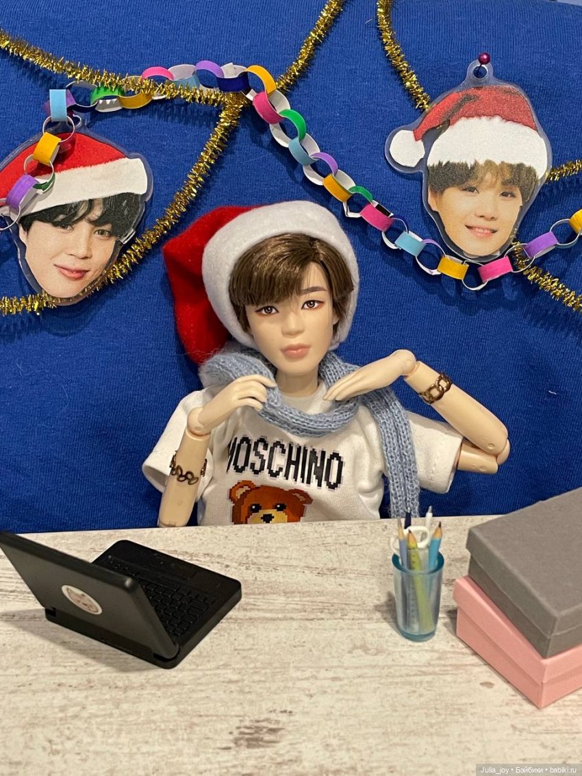 Предновогодний прямой эфир Чимина (фото 3)