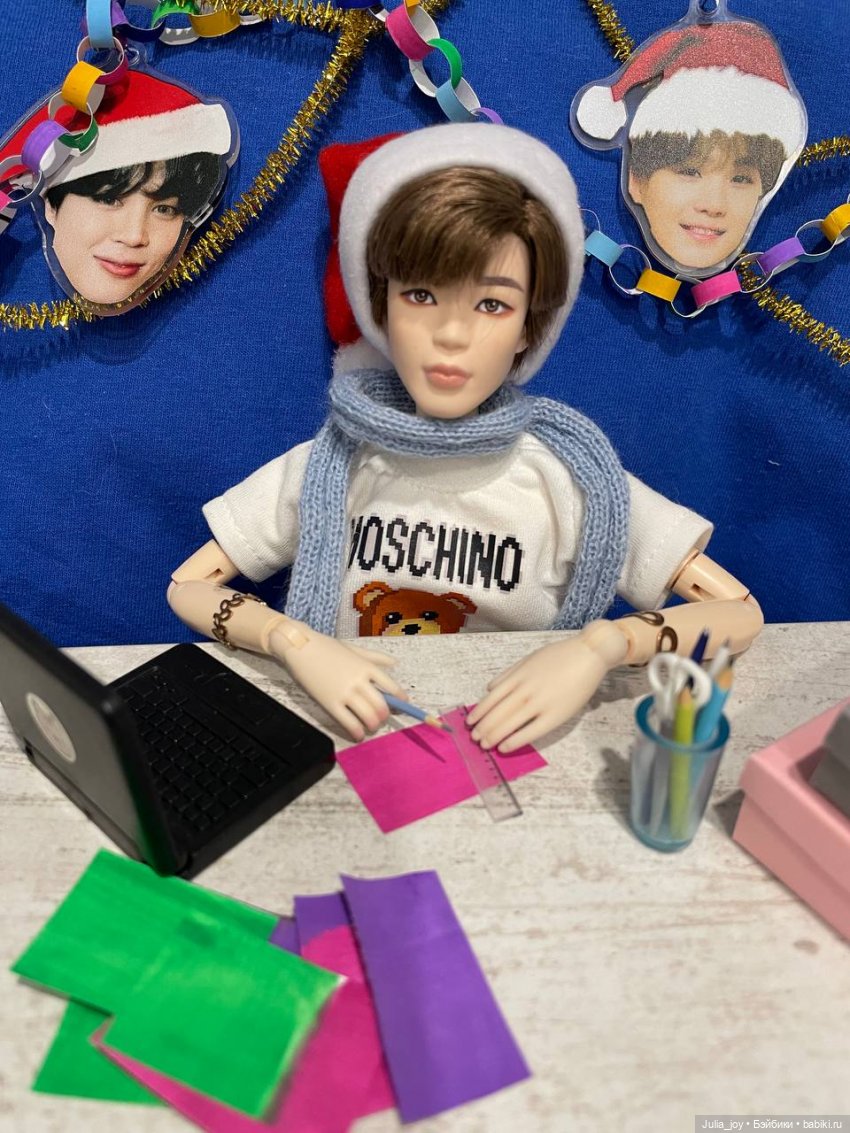 Предновогодний прямой эфир Чимина (фото 5)