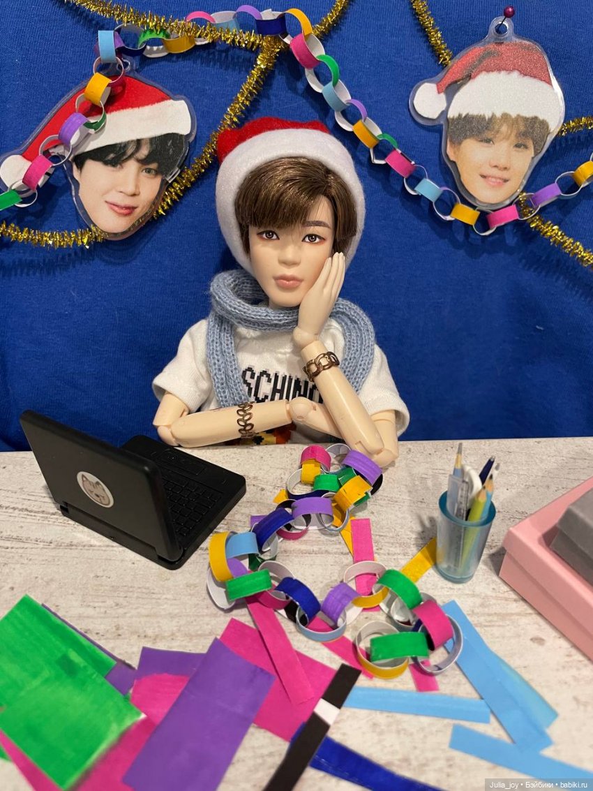 Предновогодний прямой эфир Чимина