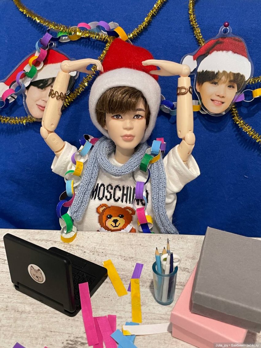 Предновогодний прямой эфир Чимина