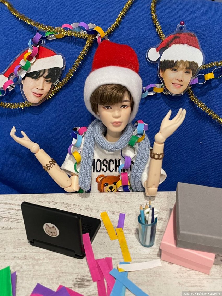 Предновогодний прямой эфир Чимина