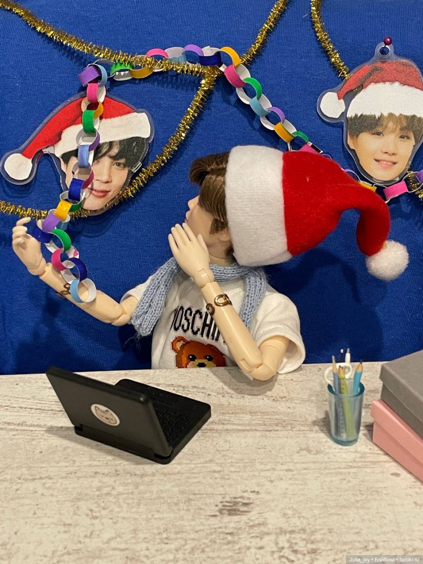 Предновогодний прямой эфир Чимина (фото 2)