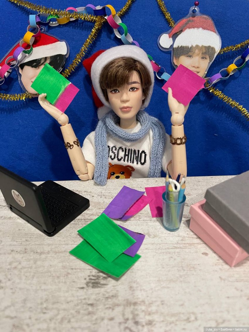 Предновогодний прямой эфир Чимина (фото 4)