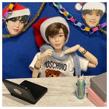 Предновогодний прямой эфир Чимина.