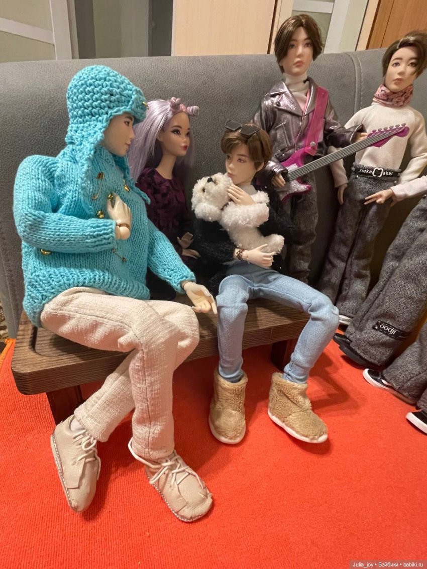 Собачки и Чимин — Куклы BTS (БТС) от Mattel: K (фото 7)