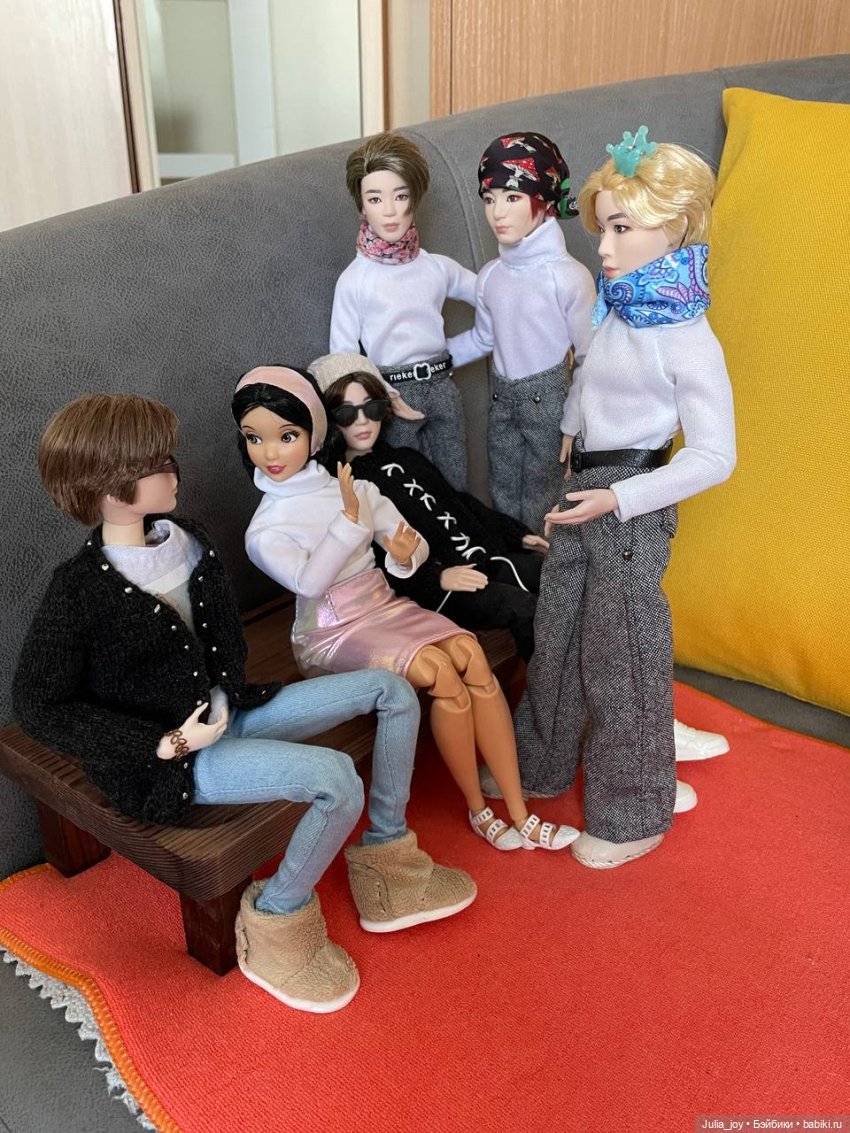 Собачки и Чимин — Куклы BTS (БТС) от Mattel: K