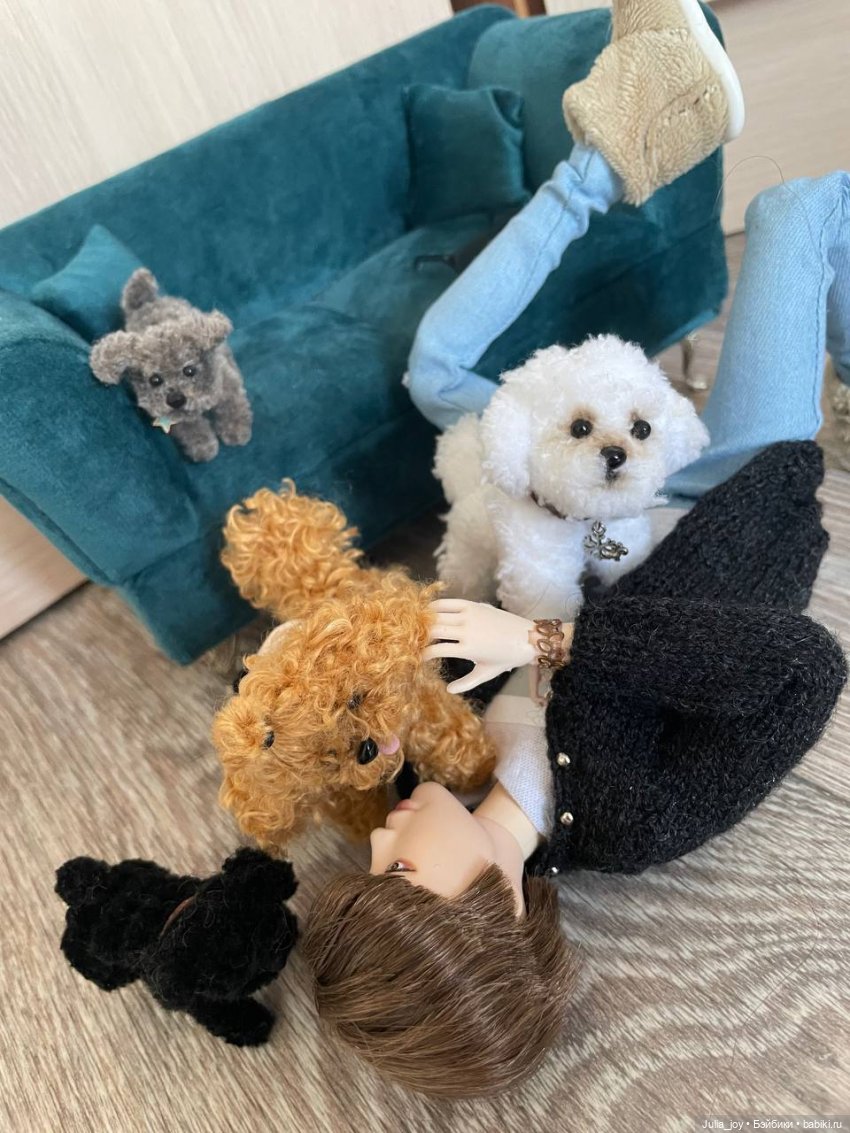 Собачки и Чимин — Куклы BTS (БТС) от Mattel: K (фото 5)