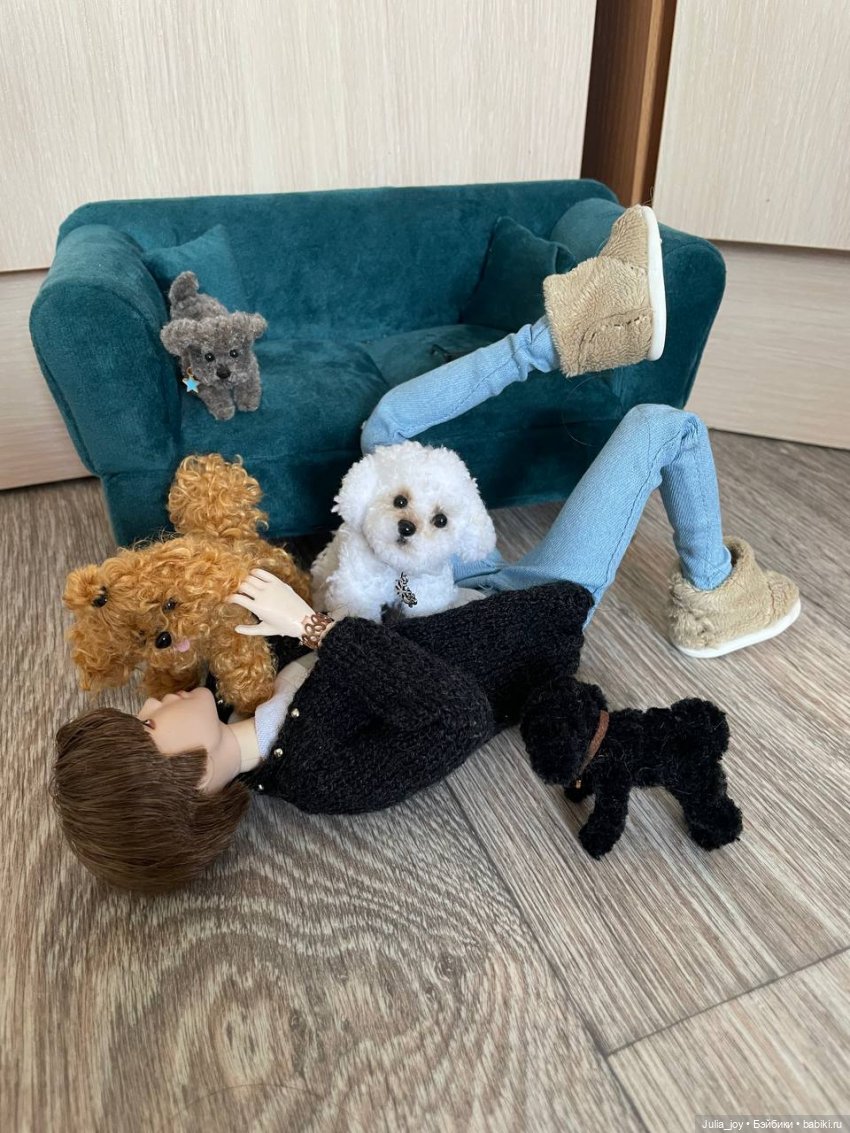 Собачки и Чимин — Куклы BTS (БТС) от Mattel: K (фото 4)