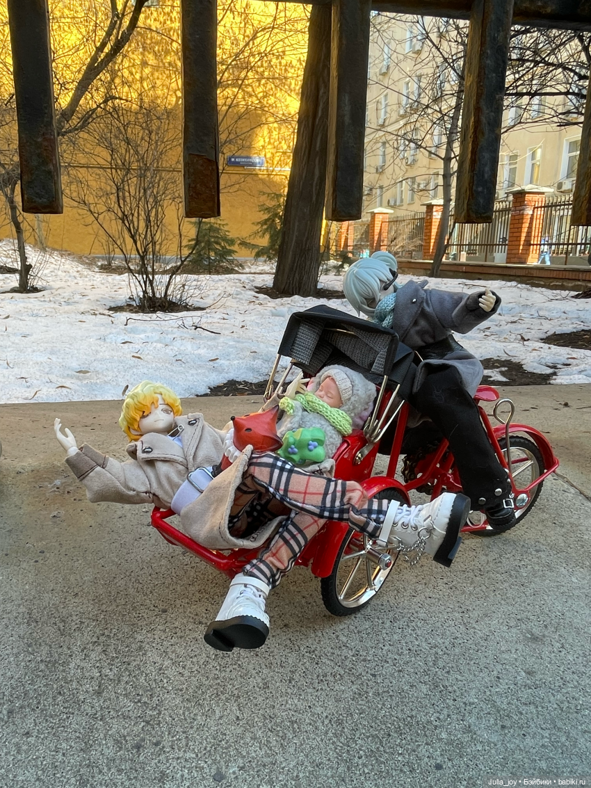 Открываем велосезон | Бэйбики Открываем велосезон — Другие Blind Box и Арт