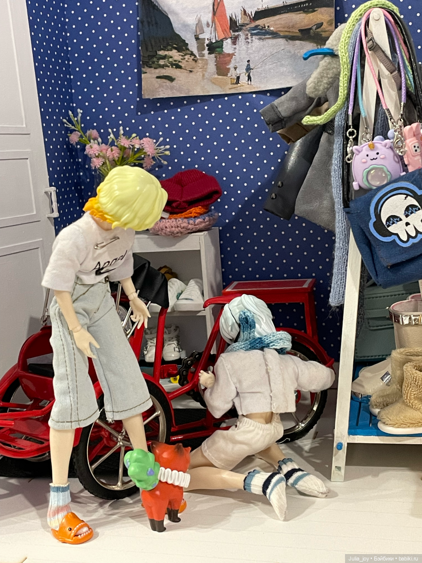 Открываем велосезон | Бэйбики Открываем велосезон — Другие Blind Box и Арт (фото 2)