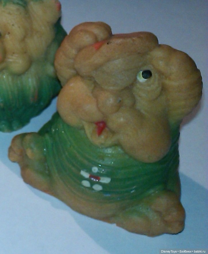 Миниатюрная серия резиновых забавных игрушек-кругляшей СССР/России