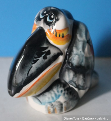 Миниатюрная серия резиновых забавных игрушек-кругляшей СССР/России