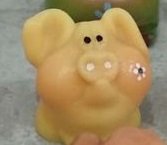 Миниатюрная серия резиновых забавных игрушек-кругляшей СССР/России (фото 3)