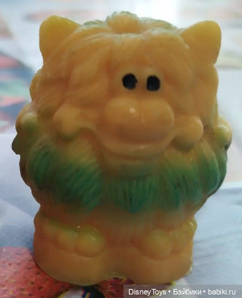 Миниатюрная серия резиновых забавных игрушек-кругляшей СССР/России