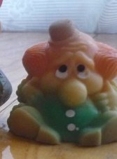 Миниатюрная серия резиновых забавных игрушек-кругляшей СССР/России