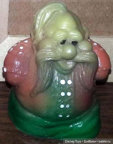 Миниатюрная серия резиновых забавных игрушек-кругляшей СССР/России