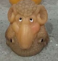 Миниатюрная серия резиновых забавных игрушек-кругляшей СССР/России