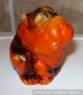 Миниатюрная серия резиновых забавных игрушек-кругляшей СССР/России