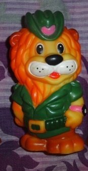 резиновые игрушки по киндер-сюрпризам серии "Leoventuras"