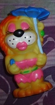 резиновые игрушки по киндер-сюрпризам серии "Leoventuras"