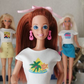 Одежда аутфит для барби 90-х