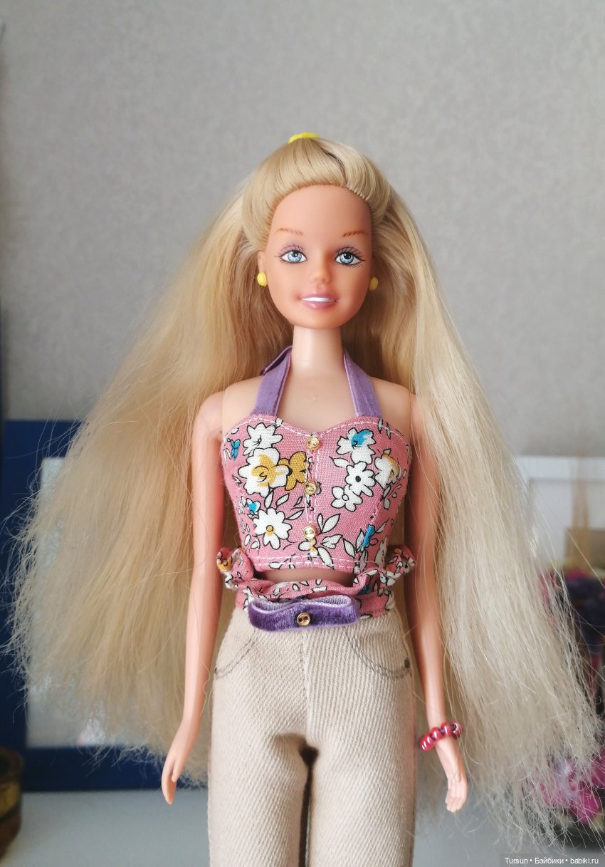 Одежда handmade на ней