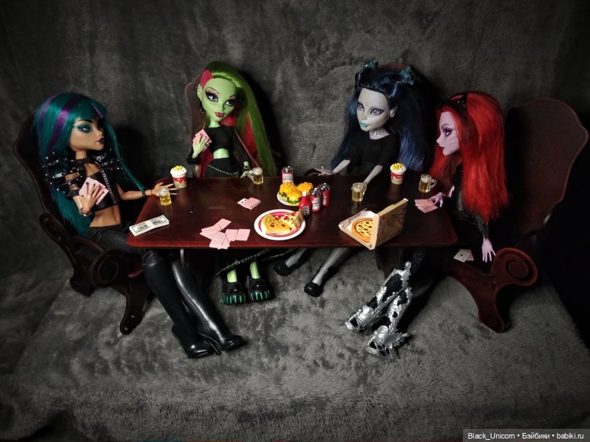 Покраска готовой мебели — Мебель для кукол и домиков: фото