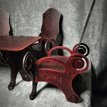 Покраска готовой мебели