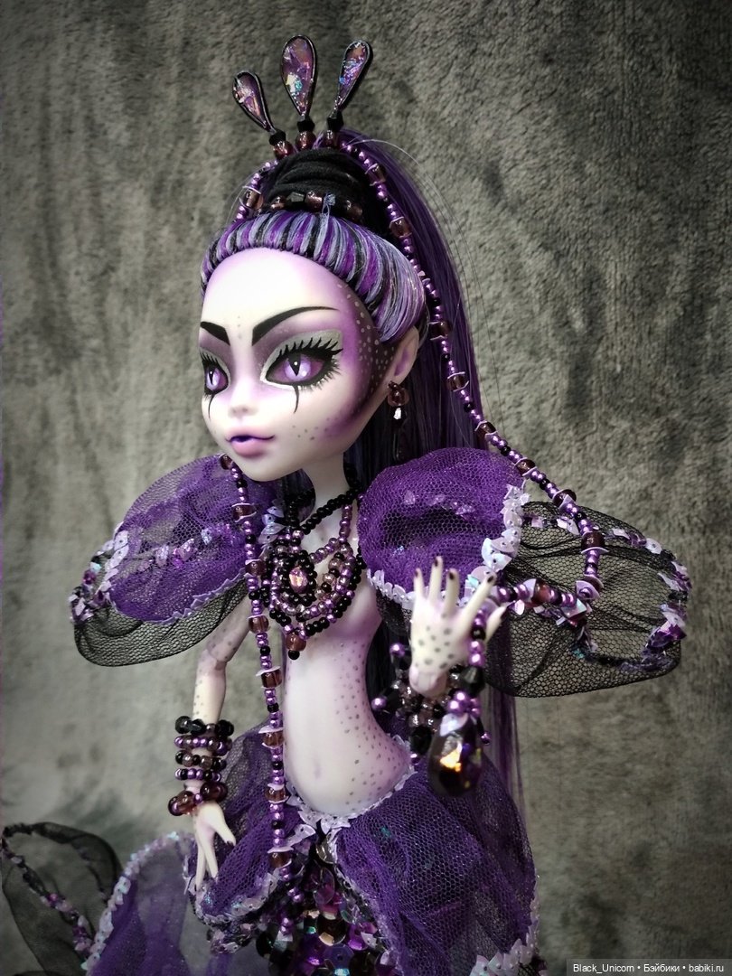 Как я русалку делала — ООАК Monster High и Ever After High: репейнт