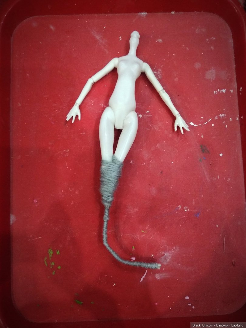 Как я русалку делала — ООАК Monster High и Ever After High: репейнт