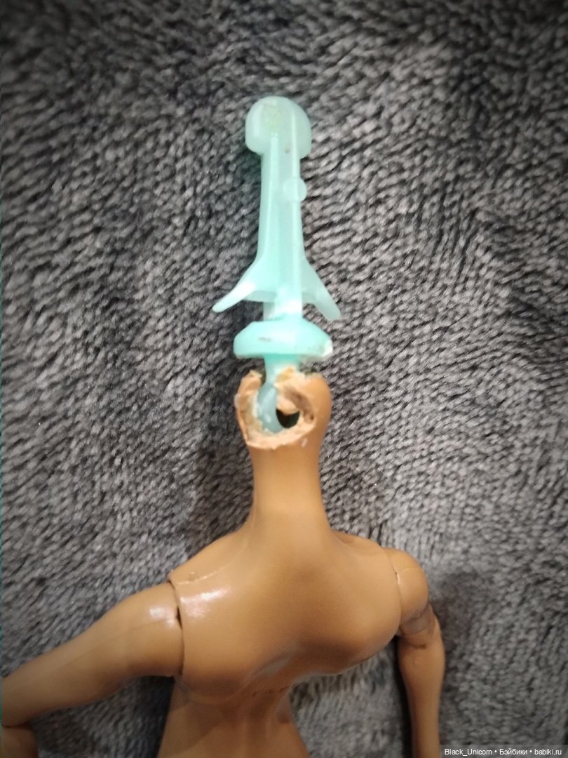 Улучшение Клодин — Реставрация и преображение кукол: ремонт (фото 2)