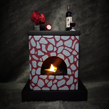 "Действующий" камин