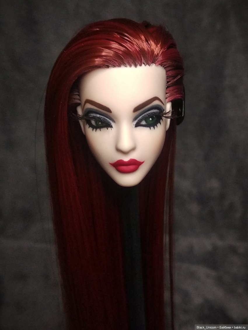 Многострадальная голова — Реставрация и преображение кукол: ремонт