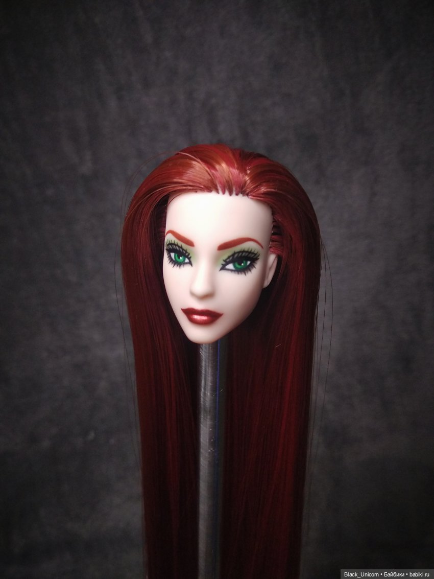 Многострадальная голова — Реставрация и преображение кукол: ремонт