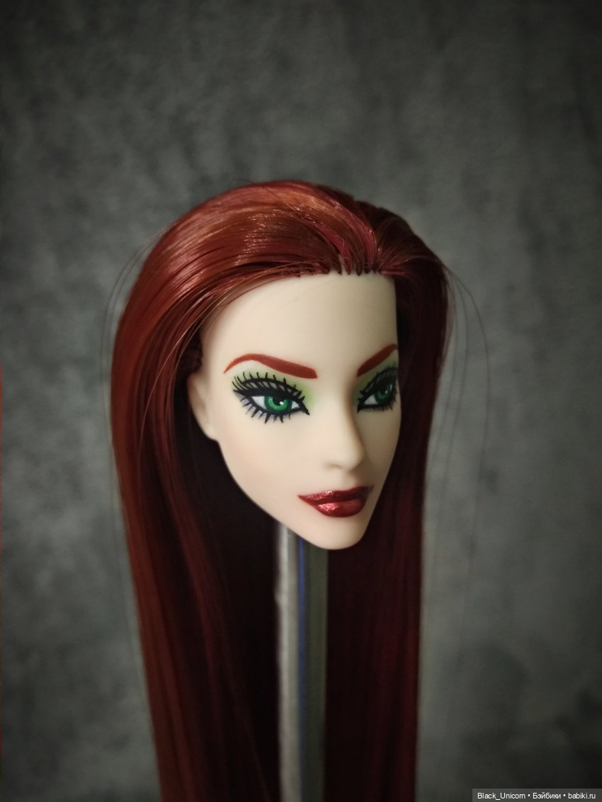 Многострадальная голова — Реставрация и преображение кукол: ремонт