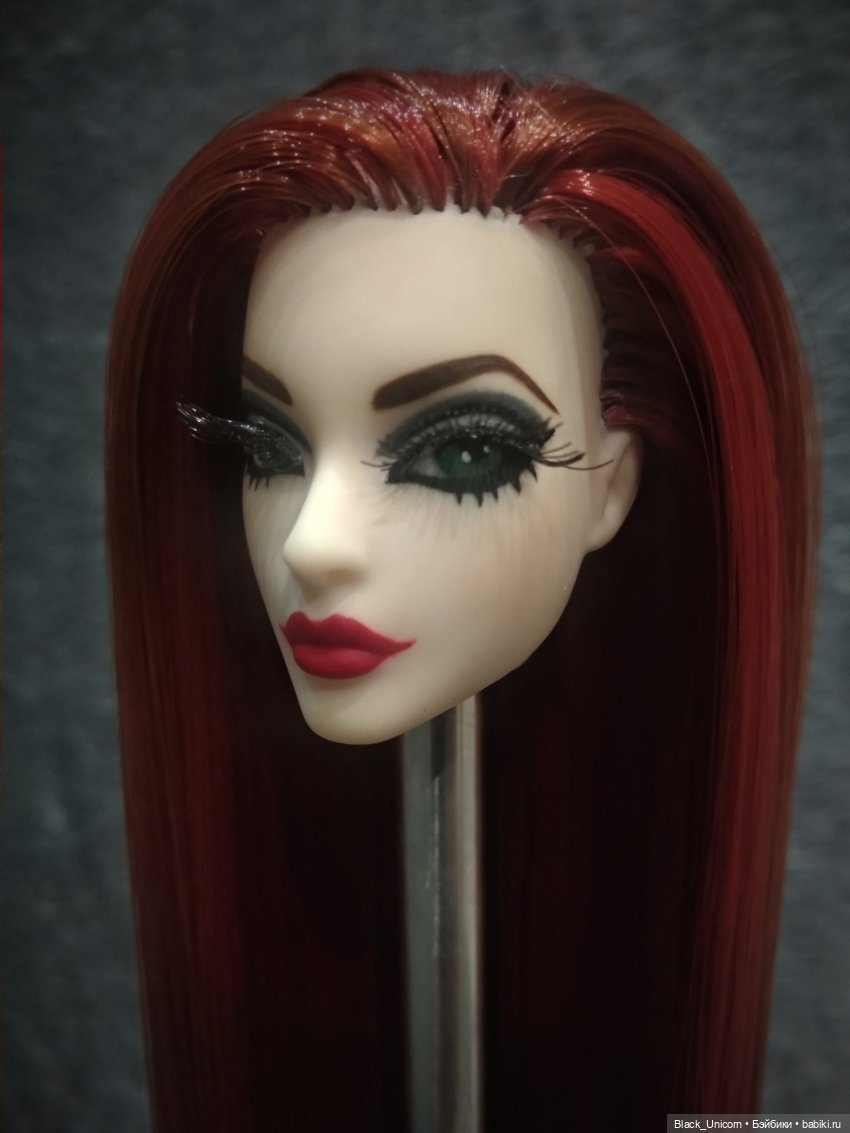 Многострадальная голова — Реставрация и преображение кукол: ремонт