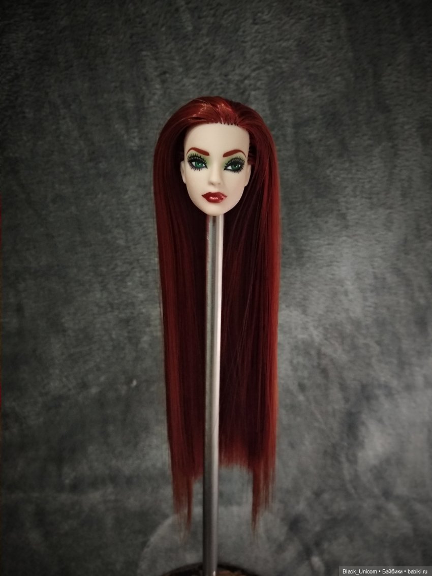 Многострадальная голова — Реставрация и преображение кукол: ремонт