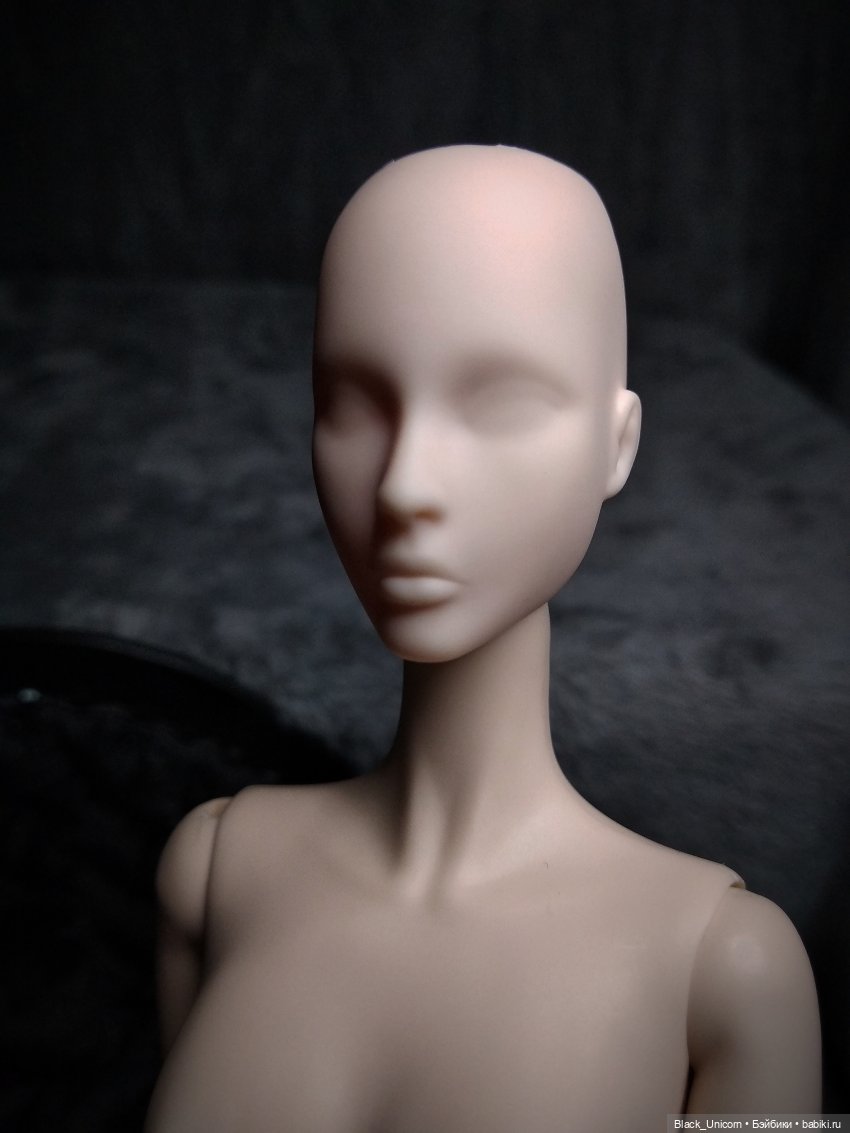 Многострадальная голова — Реставрация и преображение кукол: ремонт (фото 4)