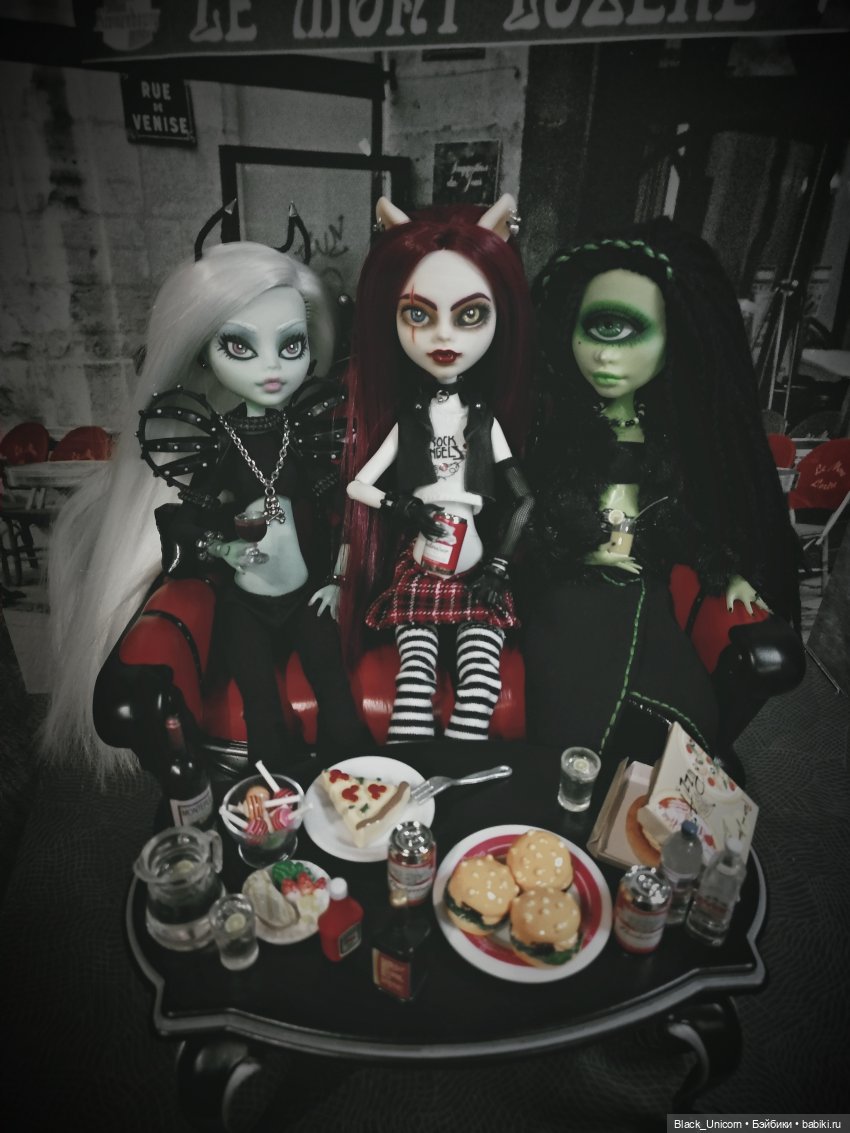 Роковые монстры — Куклы Monster High и Ever After High: G1